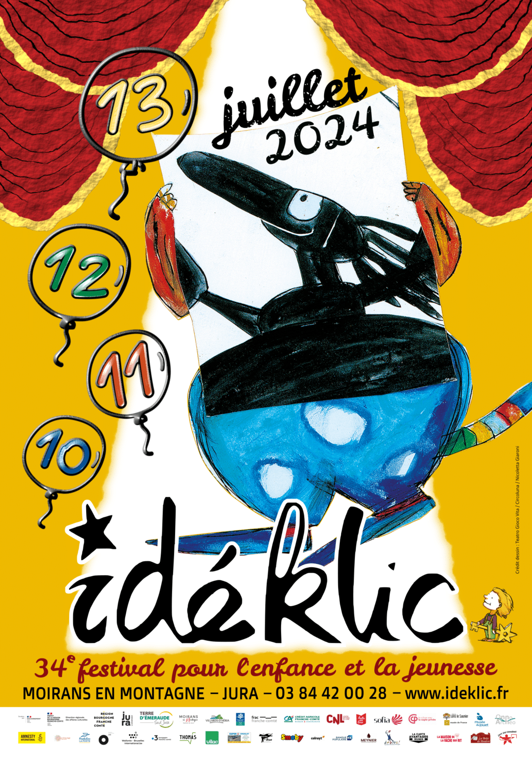 AFFICHE FESTIVAL IDEKLIC 2024