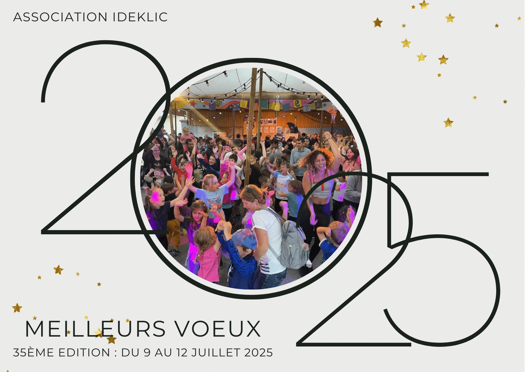 carte de voeux 2025 - Festival Ideklic